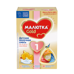 Կաթնախառնուրդ Malyutka Gold N1, 300գ
