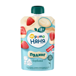 Պուդինգ Фруто Няня ելակ, 90գ