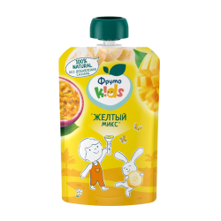 Խյուս Фруто Kids դեղին միքս, 90գ