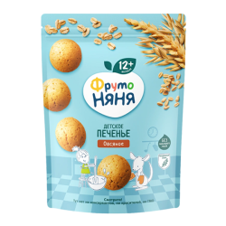 Թխվածքաբլիթ վարսակի Фруто Няня, 120գ