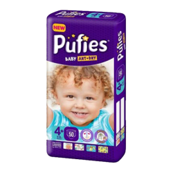Տակդիրներ Puffies N4+, 50 հատ