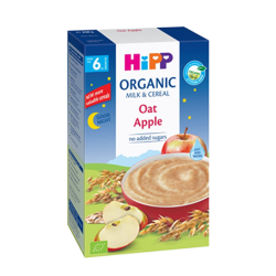 Շիլա Hipp Organic վարսակի փաթիլներ, խնձոր, 250 գ